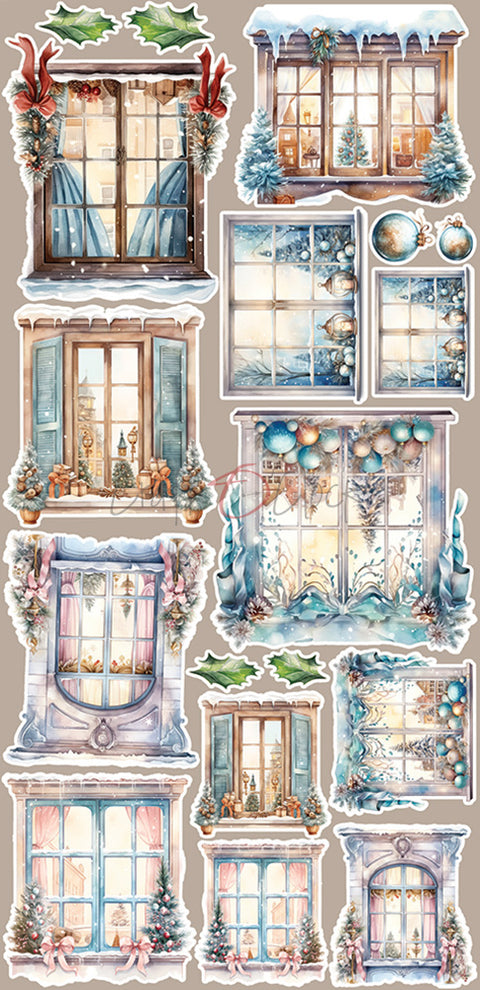 "Cozy Winterland" // Extraset "Mix" // Motive zum Ausschneiden