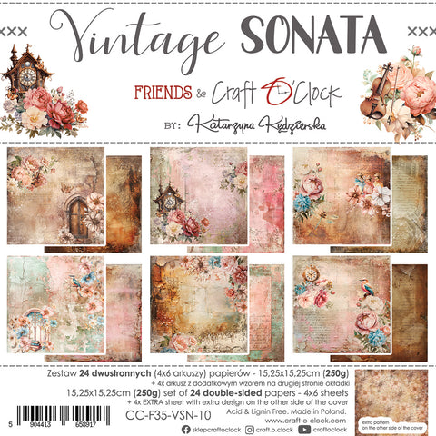 "Vintage Sonata" // Craft O'Clock // 15,25 cm x 15,25 cm