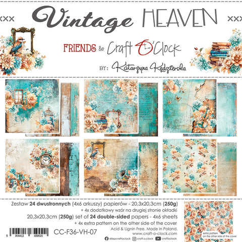 "Vintage Heaven" // Craft O'Clock // 20,3 cm x 20,3 cm // Mix Paper Set