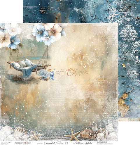 "Emerald Tales" // Craft O'Clock // 30,5 x 30,5 cm