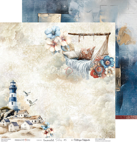 "Emerald Tales" // Craft O'Clock // 30,5 x 30,5 cm