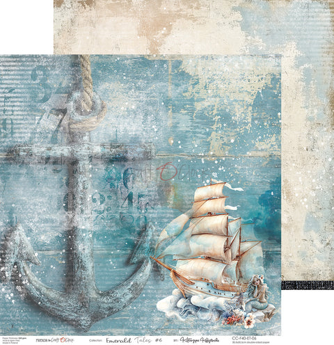 "Emerald Tales" // Craft O'Clock // 30,5 x 30,5 cm