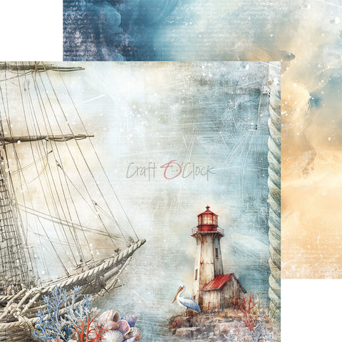 "Emerald Tales" // Craft O'Clock // 15,25 cm x 15,25 cm