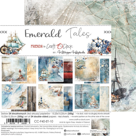 "Emerald Tales" // Craft O'Clock // 15,25 cm x 15,25 cm