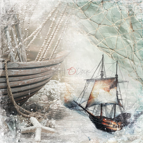 "Emerald Tales" // Craft O'Clock // 15,25 cm x 15,25 cm