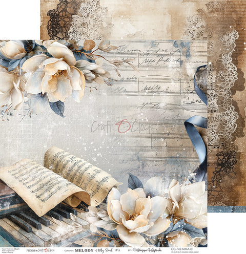 "Melody of my Soul" // Craft O'Clock // 30,5 x 30,5 cm