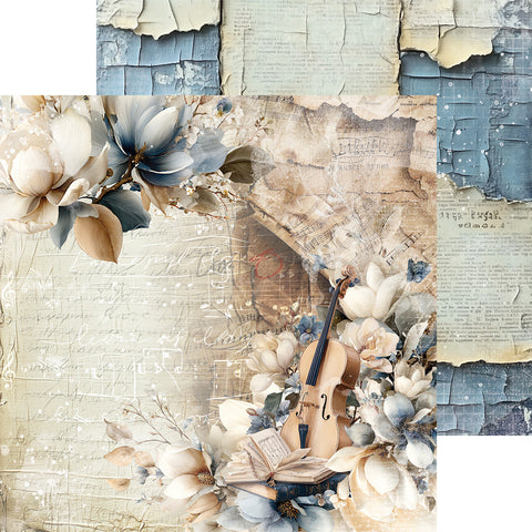 "Melody of my Soul" // Craft O'Clock // 20,3 cm x 20,3 cm // Mix Paper Set