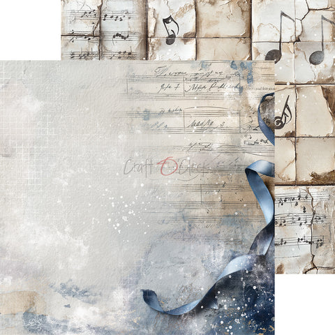 "Melody of my Soul" // Craft O'Clock // 20,3 cm x 20,3 cm // Mix Paper Set