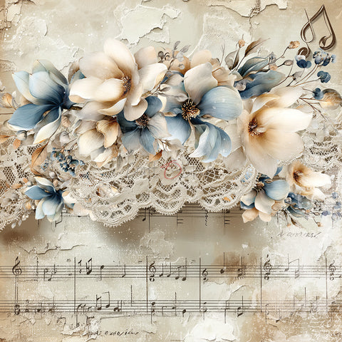 "Melody of my Soul" // Craft O'Clock // 15,25 cm x 15,25 cm