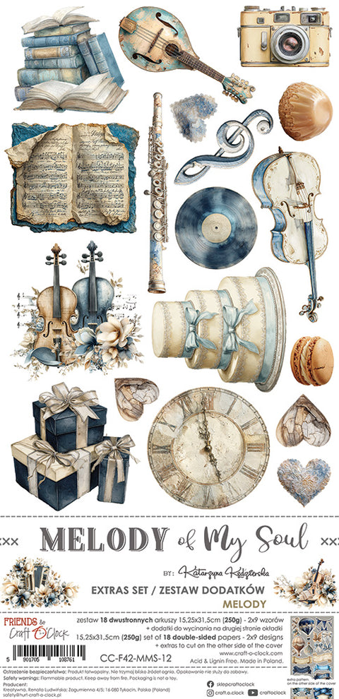 "Melody of my Soul" // Extraset "Mix" // Motive zum Ausschneiden