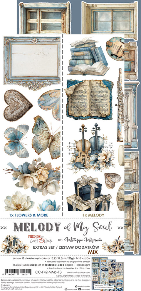 "Melody of my Soul" // Extraset "Mix" // Motive zum Ausschneiden