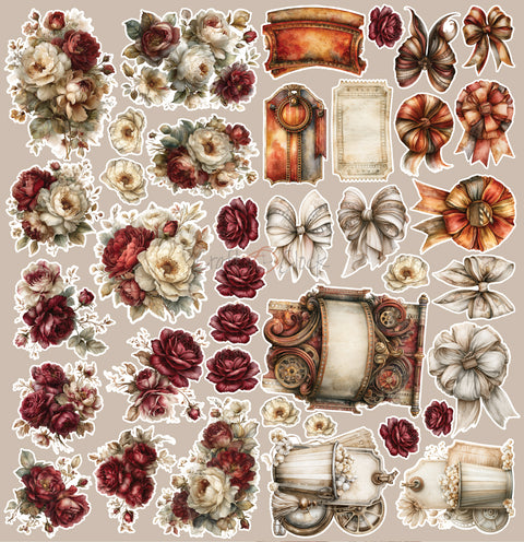 "Silver Screen Magic" // Extraset "Mix" // Motive zum Ausschneiden
