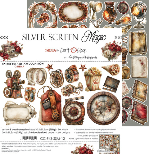 "Silver Screen Magic" // Extraset "Mix" // Motive zum Ausschneiden