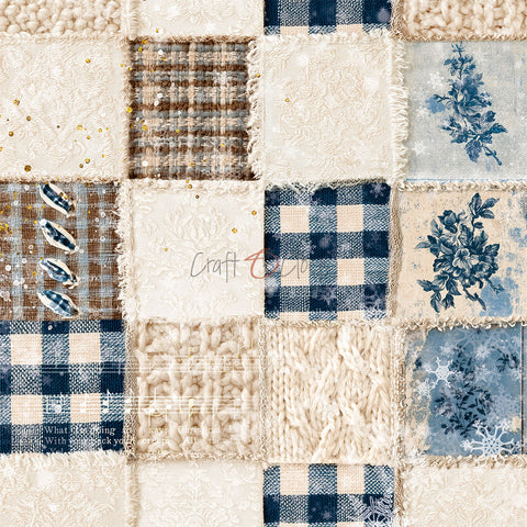 "Snow Games" // Craft O'Clock // 20,3 cm x 20,3 cm // Mix Paper Set