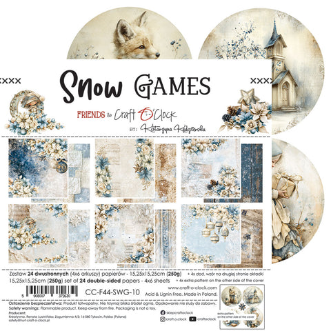 "Snow Games" // Craft O'Clock // 15,25 cm x 15,25 cm