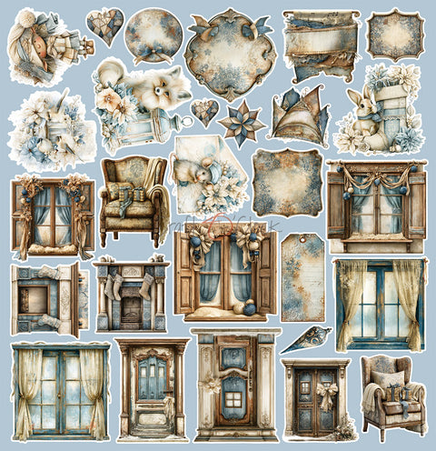 "Cherished Memories" // Extra set "Mix" // Motifs to cut out