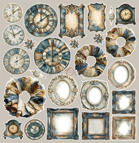 "Cherished Memories" // Extra set "Mix" // Motifs to cut out