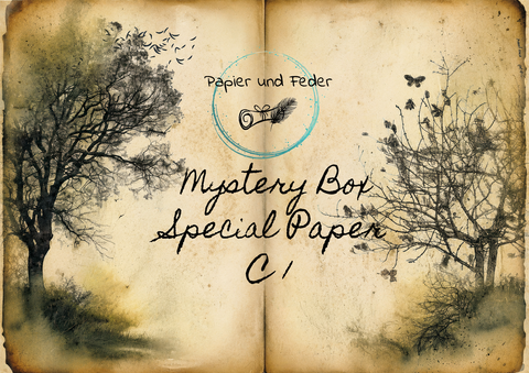 Papier & Feder "Mystery Box" - Papiersets Nrn. 1 - 5