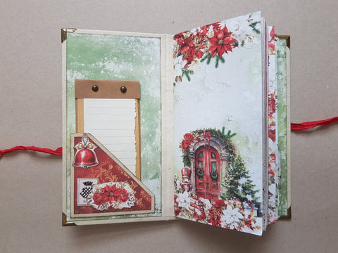 Slimline Journal "Christmas Everywhere" // handmade by Melly 