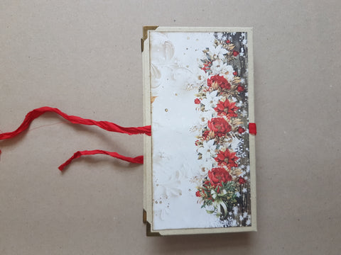 Slimline Journal „Christmas Everywhere“ // handgemacht von Melly