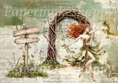 "Enchanted Forest" // Papermakeshappy // 12 Seiten Designpapier // einseitig bedruckt