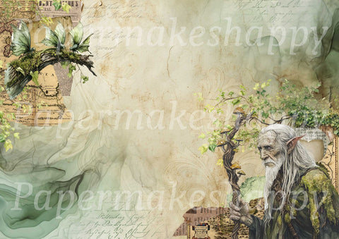 "Enchanted Forest" // Papermakeshappy // 12 Seiten Designpapier // einseitig bedruckt