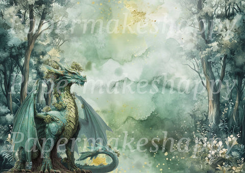 "Enchanted Forest" // Papermakeshappy // 12 Seiten Designpapier // einseitig bedruckt