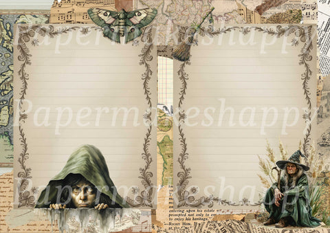 "Enchanted Forest" // Papermakeshappy // 12 Seiten Designpapier // einseitig bedruckt