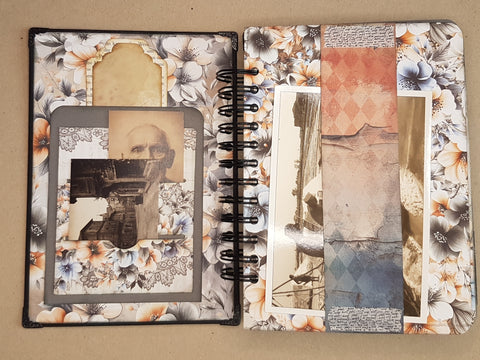 Journal A 5 "Autumn &amp; Pumpkins" // handmade by Melly 
