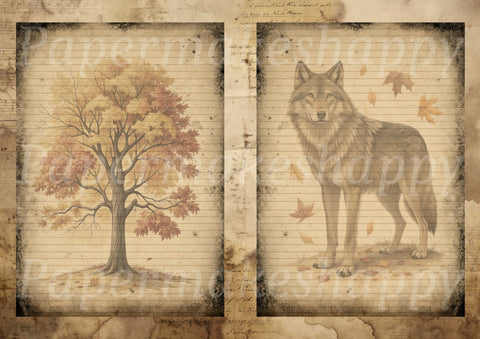 "Dreamcatcher" // Papermakeshappy // 7 sheets of design paper // printed on both sides