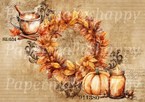 "Fall Vibes" // Papermakeshappy // 9 Blatt Designpapier // doppelseitig bedruckt