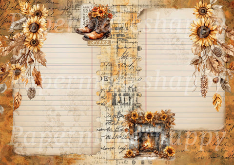 "Fall Vibes" // Papermakeshappy // 9 Blatt Designpapier // doppelseitig bedruckt