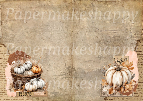 "Fall Vibes" // Papermakeshappy // 9 Blatt Designpapier // doppelseitig bedruckt