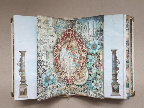 Journal A 5 "Fantasy" // handgemacht von Melly