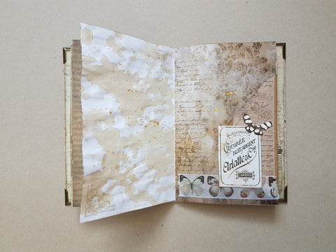 Journal A 5 "Autumn &amp; Pumpkins" // handmade by Melly 