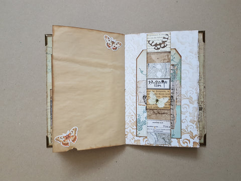 Journal A 5 "Autumn &amp; Pumpkins" // handmade by Melly 