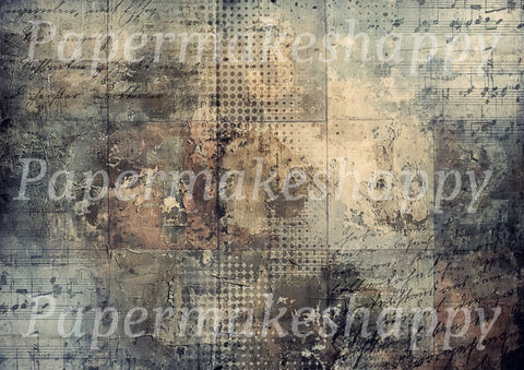 "Grungy Backgrounds" // Papermakeshappy // 12 Blatt Designpapier // einseitig bedruckt