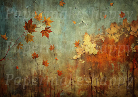 "Grungy Fall Backgrounds" // Papermakeshappy // 12 Blatt Designpapier // einseitig bedruckt