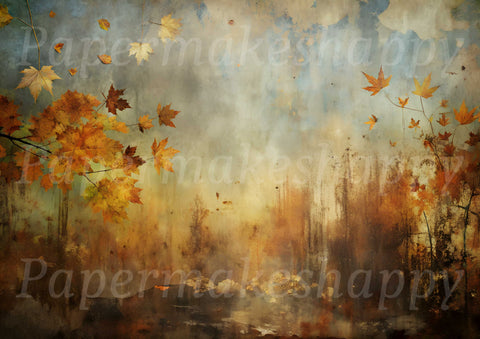 "Grungy Fall Backgrounds" // Papermakeshappy // 12 Blatt Designpapier // einseitig bedruckt