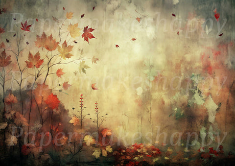 "Grungy Fall Backgrounds" // Papermakeshappy // 12 Blatt Designpapier // einseitig bedruckt