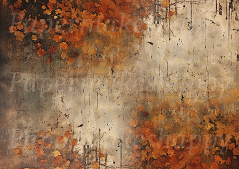 "Grungy Fall Backgrounds" // Papermakeshappy // 12 Blatt Designpapier // einseitig bedruckt