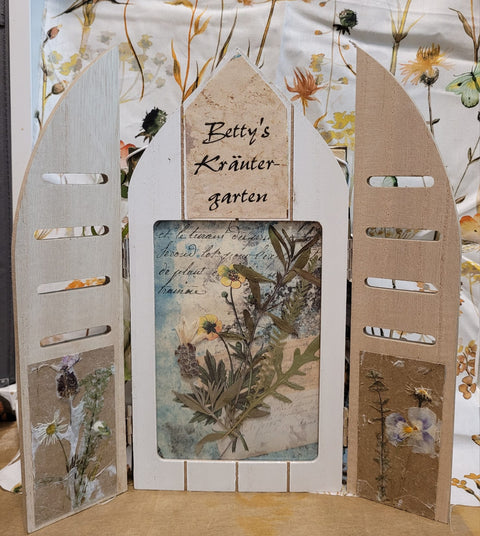 Journal "Betty's Kräutergarten I" // handgemacht von Betty