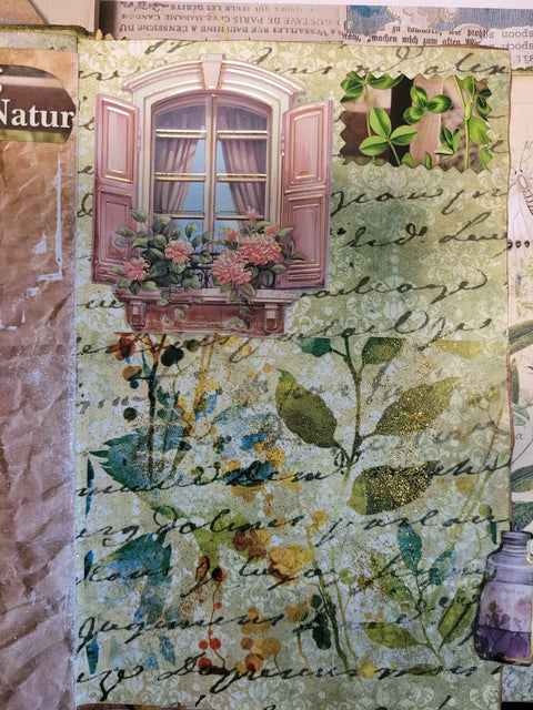 Journal "Betty's Kräutergarten I" // handgemacht von Betty