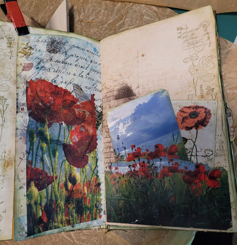 Journal "Betty's Kräutergarten I" // handgemacht von Betty