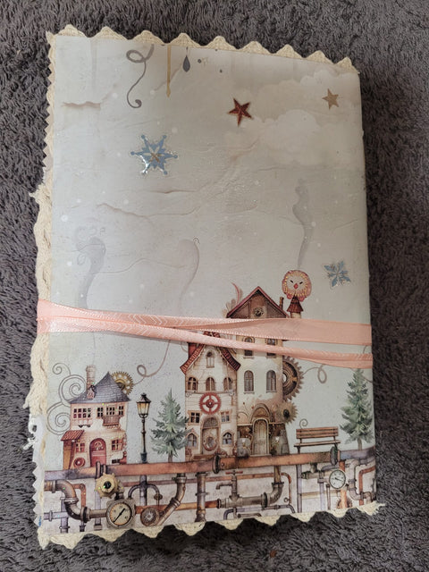 DIN A5 "Adventskalender" - Journal (2) // handgemacht von Betty