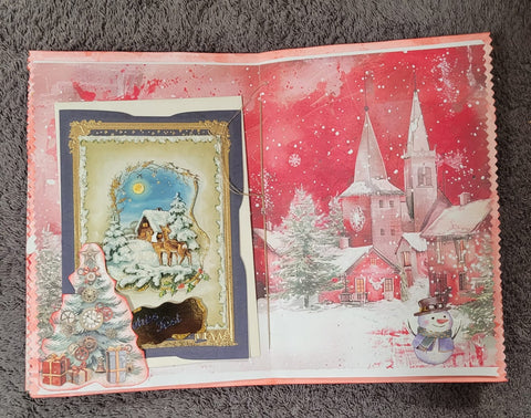 DIN A5 "Weihnachtsjournal" - (1) // handgemacht von Betty