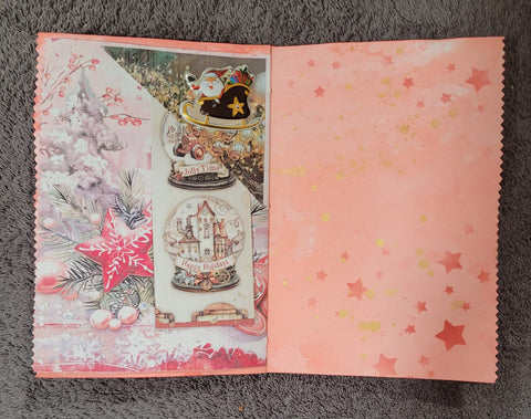 DIN A5 "Weihnachtsjournal" - (1) // handgemacht von Betty