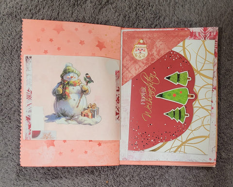 DIN A5 "Weihnachtsjournal" - (1) // handgemacht von Betty