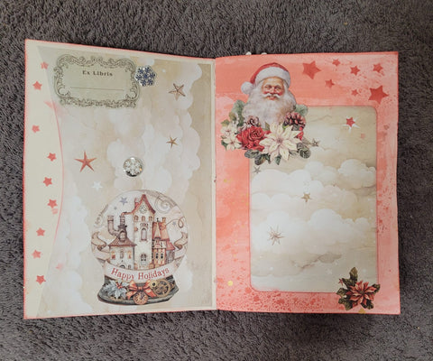 DIN A5 "Weihnachtsjournal" - (2) // handgemacht von Betty