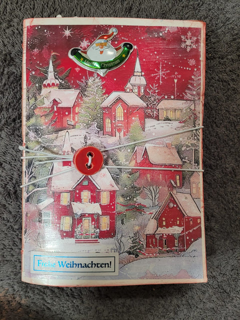 DIN A5 "Weihnachtsjournal" - (2) // handgemacht von Betty